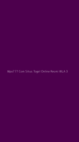 Tampilan Antarmuka Aplikasi Mpo777 Com Situs Togel Online Resmi Wla - 3