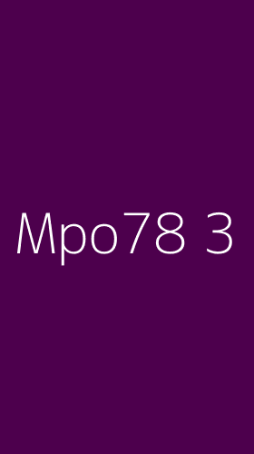 Tampilan Antarmuka Aplikasi Mpo78 - 3