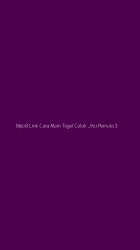Tampilan Antarmuka Aplikasi Mpo8 Link Cara Main Togel Colok Jitu Pemula - 3