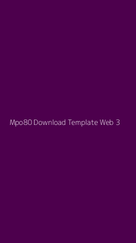 Tampilan Antarmuka Aplikasi Mpo80 Download Template Web - 3
