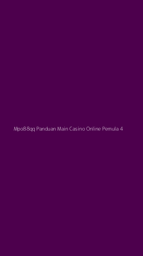 Tampilan Antarmuka Aplikasi Mpo88qq Panduan Main Casino Online Pemula - 4