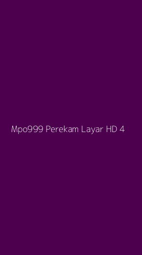 Tampilan Antarmuka Aplikasi Mpo999 Perekam Layar Hd - 4