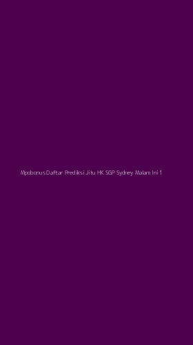 Tampilan Antarmuka Aplikasi Mpobonus Daftar Prediksi Jitu Hk Sgp Sydney Malam Ini - 1