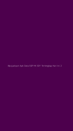Tampilan Antarmuka Aplikasi Mpojackpot Apk Data Sgp Hk Sdy Terlengkap Hari Ini - 2