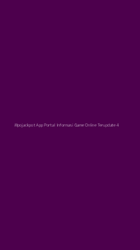 Tampilan Antarmuka Aplikasi Mpojackpot App Portal Informasi Game Online Terupdate - 4
