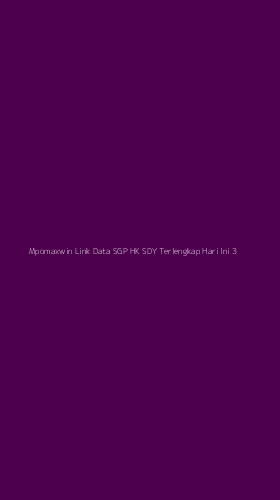 Tampilan Antarmuka Aplikasi Mpomaxwin Link Data Sgp Hk Sdy Terlengkap Hari Ini - 3