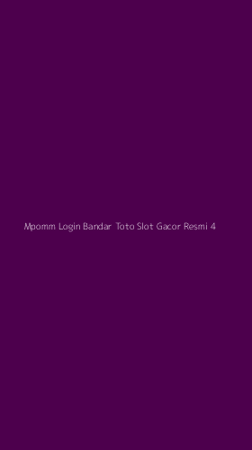 Tampilan Antarmuka Aplikasi Mpomm Login Bandar Toto Slot Gacor Resmi - 4