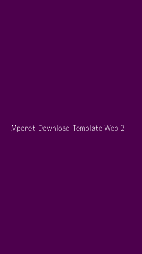 Tampilan Antarmuka Aplikasi Mponet Download Template Web - 2