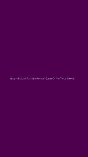 Tampilan Antarmuka Aplikasi Mpoprofit Link Portal Informasi Game Online Terupdate - 4