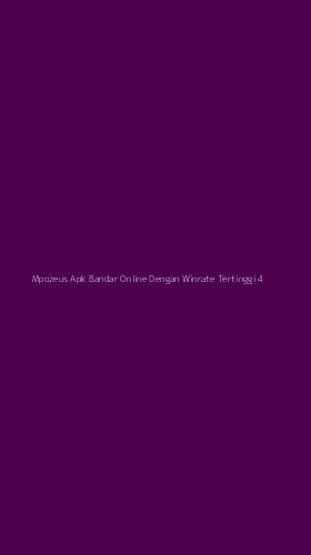 Tampilan Antarmuka Aplikasi Mpozeus Apk Bandar Online Dengan Winrate Tertinggi - 4