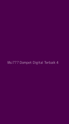 Tampilan Antarmuka Aplikasi Msi777 Dompet Digital Terbaik - 4