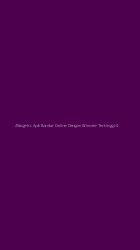 Tampilan Antarmuka Aplikasi Mtogelcc Apk Bandar Online Dengan Winrate Tertinggi - 4