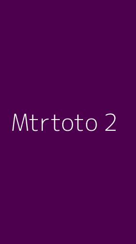 Tampilan Antarmuka Aplikasi Mtrtoto - 2