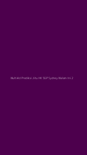 Tampilan Antarmuka Aplikasi Multi4d Prediksi Jitu Hk Sgp Sydney Malam Ini - 2