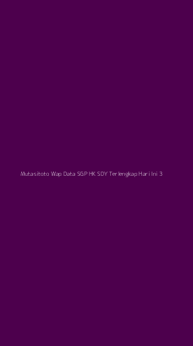 Tampilan Antarmuka Aplikasi Mutasitoto Wap Data Sgp Hk Sdy Terlengkap Hari Ini - 3