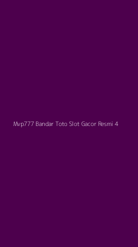 Tampilan Antarmuka Aplikasi Mvp777 Bandar Toto Slot Gacor Resmi - 4