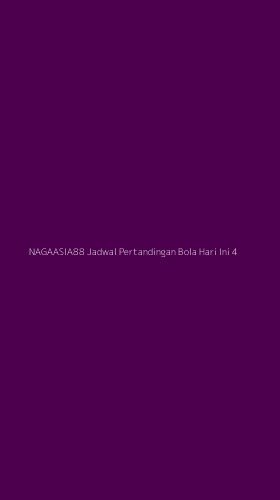 Tampilan Antarmuka Aplikasi Nagaasia88 Jadwal Pertandingan Bola Hari Ini - 4