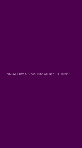Tampilan Antarmuka Aplikasi Nagaforwin Situs Toto 4d Bet 10 Perak - 1