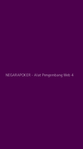 Tampilan Antarmuka Aplikasi NEGARAPOKER - Alat Pengembang Web - 4