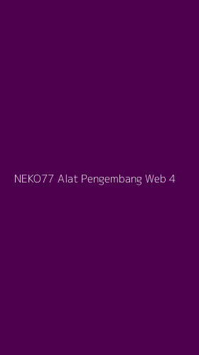 Tampilan Antarmuka Aplikasi Neko77 Alat Pengembang Web - 4