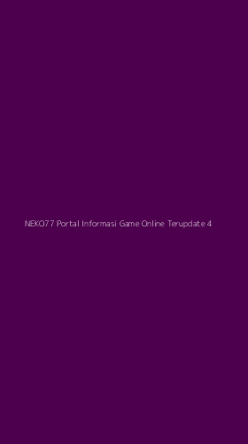Tampilan Antarmuka Aplikasi Neko77 Portal Informasi Game Online Terupdate - 4