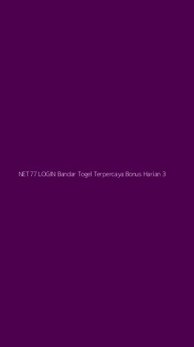 Tampilan Antarmuka Aplikasi Net77 Login Bandar Togel Terpercaya Bonus Harian - 3