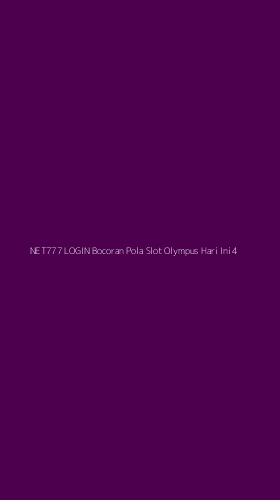 Tampilan Antarmuka Aplikasi Net777 Login Bocoran Pola Slot Olympus Hari Ini - 4