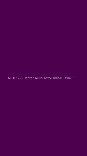 Tampilan Antarmuka Aplikasi Nexus88 Daftar Akun Toto Online Resmi - 3
