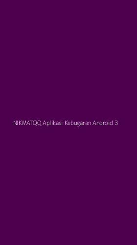 Tampilan Antarmuka Aplikasi Nikmatqq Aplikasi Kebugaran Android - 3
