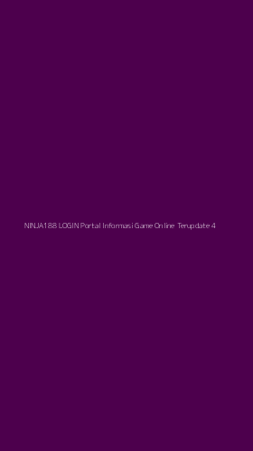 Tampilan Antarmuka Aplikasi Ninja188 Login Portal Informasi Game Online Terupdate - 4