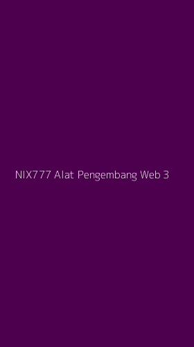 Tampilan Antarmuka Aplikasi Nix777 Alat Pengembang Web - 3