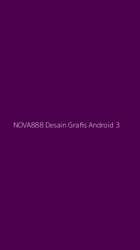 Tampilan Antarmuka Aplikasi Nova888 Desain Grafis Android - 3