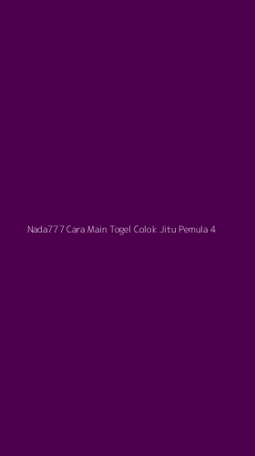 Tampilan Antarmuka Aplikasi Nada777 Cara Main Togel Colok Jitu Pemula - 4
