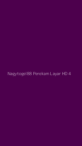 Tampilan Antarmuka Aplikasi Nagytogel88 Perekam Layar Hd - 4