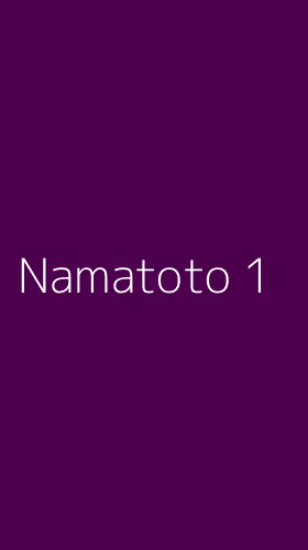 Tampilan Antarmuka Aplikasi Namatoto - 1