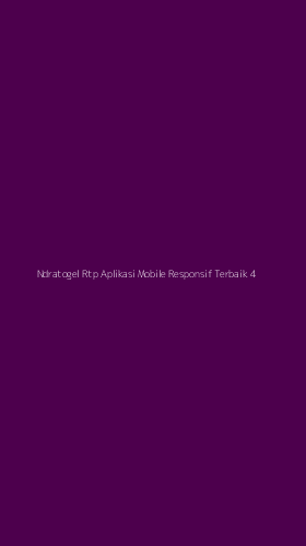 Tampilan Antarmuka Aplikasi Ndratogel Rtp Aplikasi Mobile Responsif Terbaik - 4