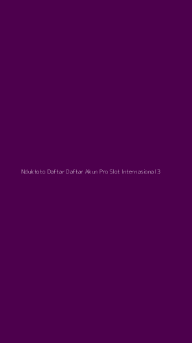 Tampilan Antarmuka Aplikasi Nduktoto Daftar Daftar Akun Pro Slot Internasional - 3