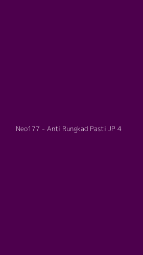 Tampilan Antarmuka Aplikasi Neo177 - Anti Rungkad Pasti JP - 4