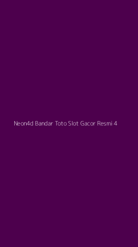 Tampilan Antarmuka Aplikasi Neon4d Bandar Toto Slot Gacor Resmi - 4