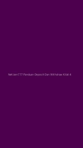 Tampilan Antarmuka Aplikasi Netizen777 Panduan Deposit Dan Withdraw Kilat - 4