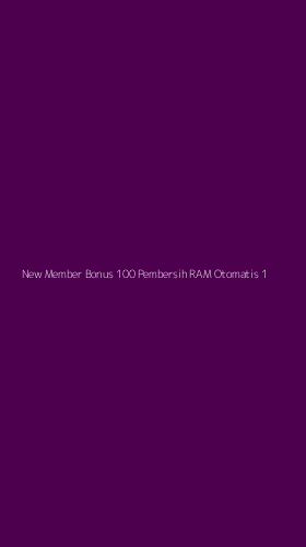Tampilan Antarmuka Aplikasi New Member Bonus 100 Pembersih Ram Otomatis - 1