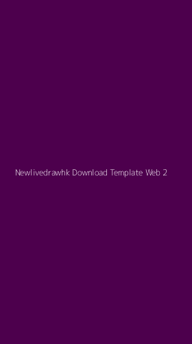 Tampilan Antarmuka Aplikasi Newlivedrawhk Download Template Web - 2