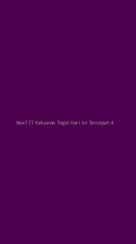 Tampilan Antarmuka Aplikasi Nex777 Keluaran Togel Hari Ini Tercepat - 4
