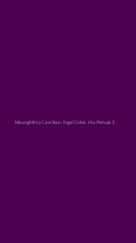 Tampilan Antarmuka Aplikasi Nibung88rtp Cara Main Togel Colok Jitu Pemula - 3
