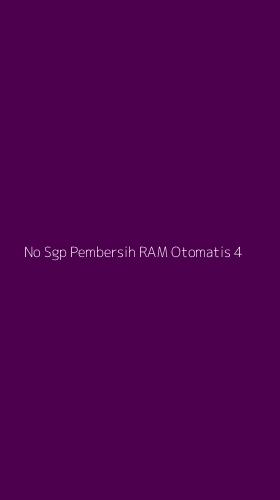 Tampilan Antarmuka Aplikasi No Sgp Pembersih Ram Otomatis - 4