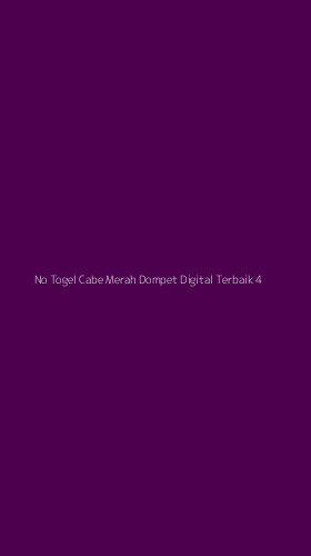 Tampilan Antarmuka Aplikasi No Togel Cabe Merah Dompet Digital Terbaik - 4