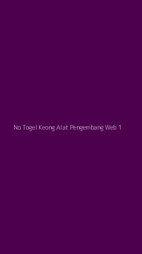 Tampilan Antarmuka Aplikasi No Togel Keong Alat Pengembang Web - 1