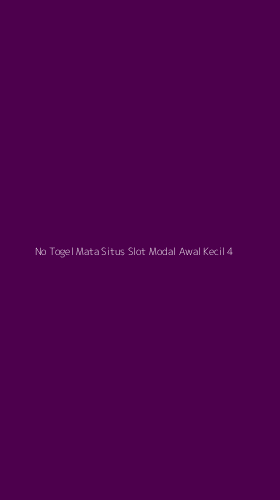 Tampilan Antarmuka Aplikasi No Togel Mata Situs Slot Modal Awal Kecil - 4