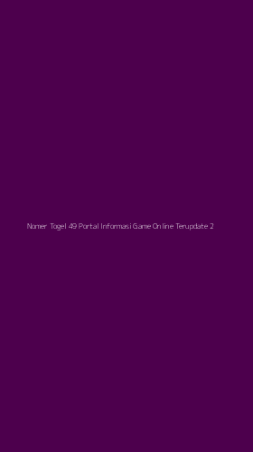 Tampilan Antarmuka Aplikasi Nomer Togel 49 Portal Informasi Game Online Terupdate - 2