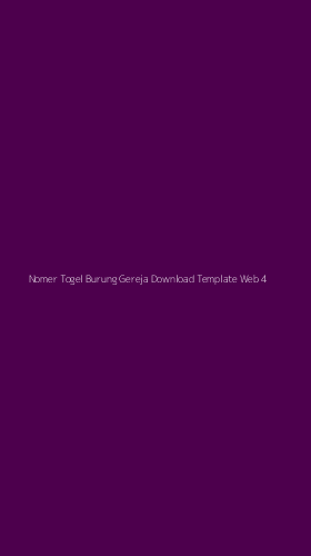 Tampilan Antarmuka Aplikasi Nomer Togel Burung Gereja Download Template Web - 4